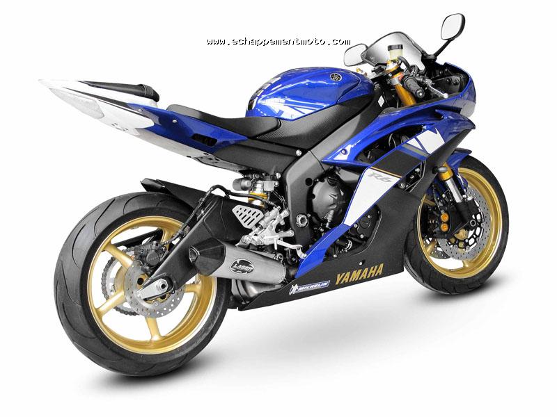 Echappement moto YAMAHA R6 2008 LASER STEALTH